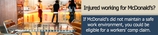 Workers' Comp at McDonald's