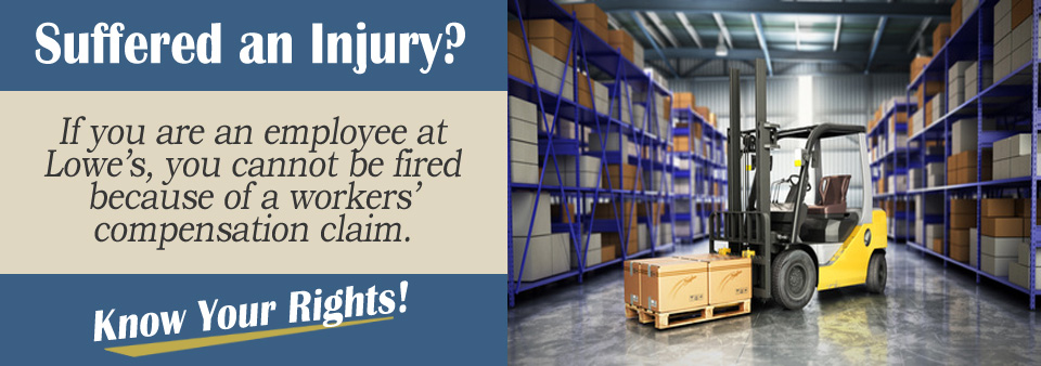 Will I Be Fired If I Was Injured at Lowe's?