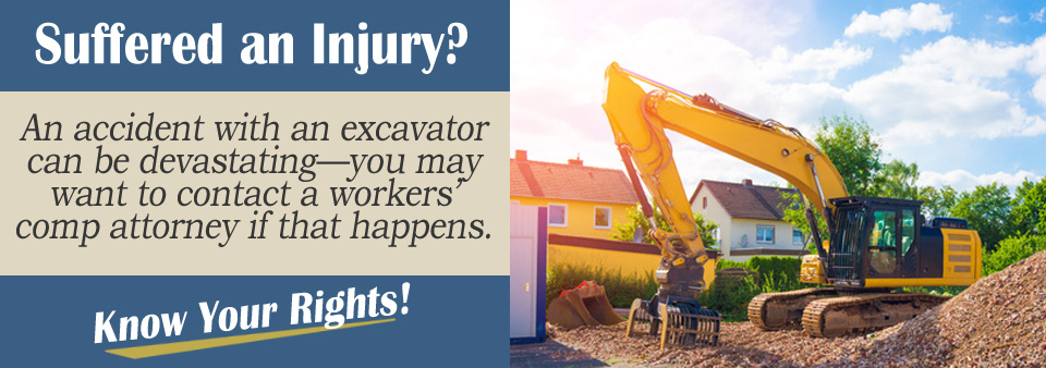 Worker's Compensation for Being Injured by an excavator