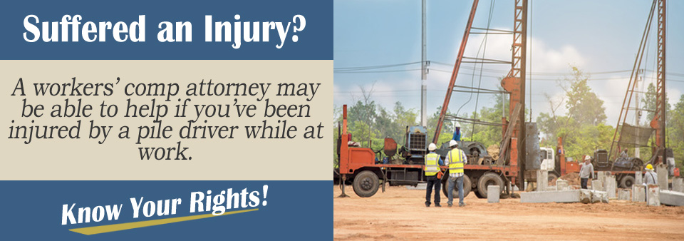 Worker's Compensation for Being Injured by a Pile Driver