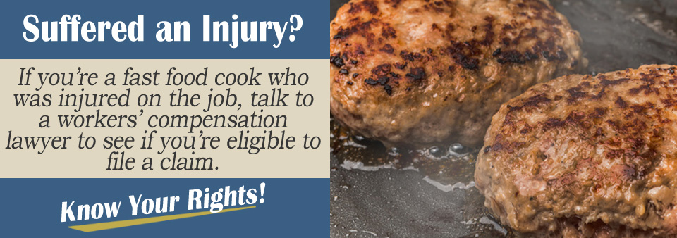 Injured Fast Food Cook and Workers' Compensation