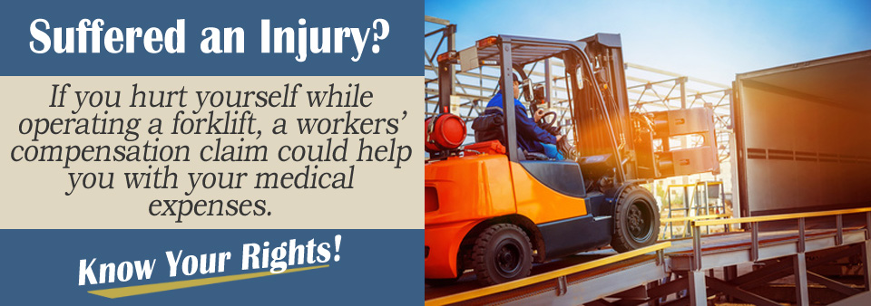 Workers’ Comp. After I Was Hurt Operating a Forklift at a Lowe’s*