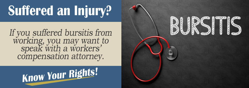 Do I Need an Attorney If I Suffered from Bursitis At Work?