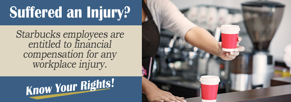 Starbucks workers' comp injury lawyer attorney