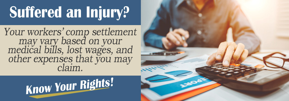 How Much Are Workers' Compensation Settlements?