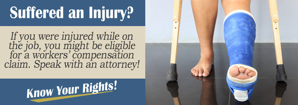 Can a sprained ankle qualify for workers' compensation?