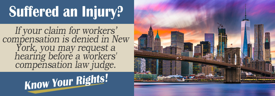 New York Workers' Comp Claim Denial Legal Help